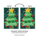 12x18 in Jesus Is the Reason Applique Garden Flag - The Flag Lady