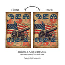 250th Anniversary Cannons Burlap House Flag - The Flag Lady