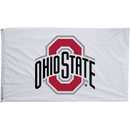 2.5x4 ft White Athletic Logo Printed - The Flag Lady