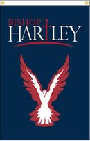 2x3 ft Vertical Bishop Hartley Flag - The Flag Lady