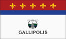 3x5 ft City of Gallipolis Flag - The Flag Lady