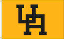 3x5 ft Upper Arlington Inverse Interlocking "UA" Flag - The Flag Lady
