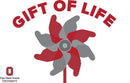 4x6 ft Sewn OSU Wexner Medical Center Pinwheel Flag - The Flag Lady