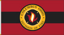 5x9.5 ft Single Sided Columbus Fire Department Internment Flag - The Flag Lady