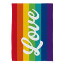 All Love Suede Garden Flag - The Flag Lady