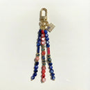 America 250 4th of July Stars & Stripes Bag Charm - The Flag Lady