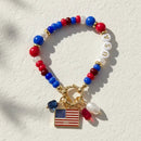 America 250 Independence Bracelet - The Flag Lady