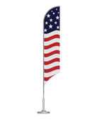 American Flag Feather Flag Kit - The Flag Lady