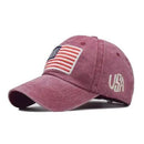 American Flag USA Baseball Cap - Tactical Army Cotton Casual - The Flag Lady