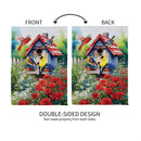 Americana Songbirds Garden Suede Garden Flag - The Flag Lady