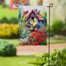 Americana Songbirds Garden Suede Garden Flag - The Flag Lady