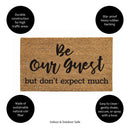 Be our guest Coir Mat - The Flag Lady