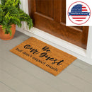 Be our guest Coir Mat - The Flag Lady