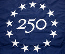 Betsy Ross America 250 Flag Embroidered - Limited Edition - The Flag Lady