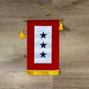 Blue Service Star Banner Flags - The Flag Lady