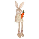 Bunny Blooms Table Decor Fabric Patricia the Bunny, 70"H - The Flag Lady