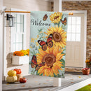 Butterfly Glow House Flag - The Flag Lady