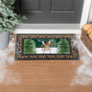 Candy Cane Rabbit Sassafras Switch Mat - The Flag Lady