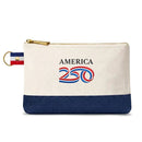 Celebrate 250 Canvas Pouch Bag - The Flag Lady