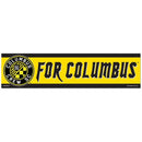Columbus Crew Bumper Strip (3"x12") - The Flag Lady