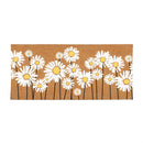 Daisy Scape Flocked Coir Sassafras Switch Mat, 22"x10" - The Flag Lady
