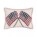 Double US Flag Pillow - The Flag Lady