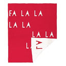 Face to Face Throw - Fa La La La - The Flag Lady