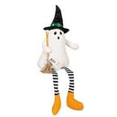 Ghost Witch w/ Dangling Fabric Legs - The Flag Lady