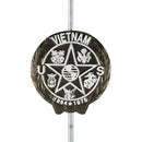 GRAVE MARKER - ALUMINUM VIET NAM - The Flag Lady
