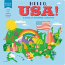 Hello USA! A Book of Beginner Concepts - The Flag Lady