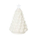 Large White Tree LED Figurine - The Flag Lady
