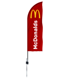 McDonald's Feather Flag - The Flag Lady