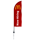 McDonald's "Now Hiring" Feather - The Flag Lady
