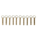 Metal Key Chain w/ Sentimental Saying - The Flag Lady