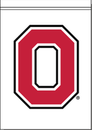 Ohio State Outlined Block O Banners - The Flag Lady
