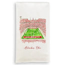 OSU Stadium - Columbus, Ohio Dishtowel - The Flag Lady