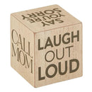 Quote Cube - Life Rules - The Flag Lady