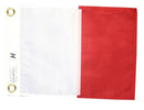 Size 0 Nylon Signal Flags w/ Rope and Toggle - The Flag Lady