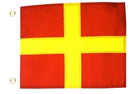 Size 0 Nylon Signal Flags w/ Rope and Toggle - The Flag Lady