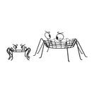 Spooky Spider Pumpkin Holders, set of 2 - The Flag Lady