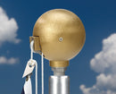 Standard Heavy - Duty Single Revolving External Ball Truck - The Flag Lady