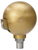 Standard Heavy - Duty Single Revolving External Ball Truck - The Flag Lady