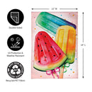 Summer Treats Burlap Garden Flag - The Flag Lady