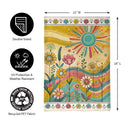 Sunny Field Burlap Garden Flag - The Flag Lady
