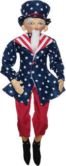Uncle Sammy Doll (Joe Spencer) - The Flag Lady