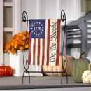 We The People Applique Garden Flag - The Flag Lady