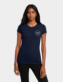 Women's Betsy Ross 250 Fitted T-Shirt - Navy - The Flag Lady